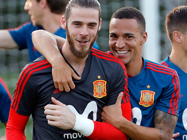 "מתאמן כמו חיה". דה חאה (getty)