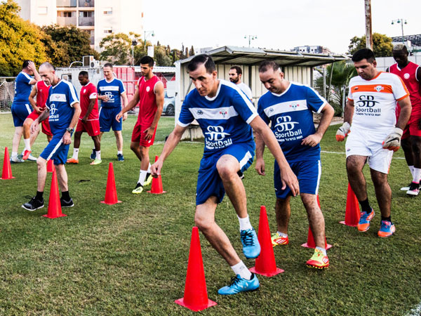 מערך דיור גל חדרה התאמנה עם הקבוצה מליגת העל