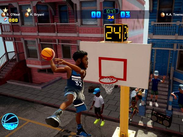 בלאגן על המסך בזמן משחק על הספה