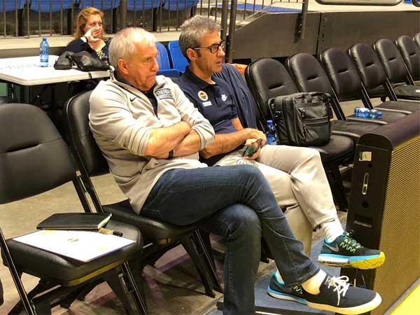 אוברדוביץ' באימון. יפגוש מכר ותיק