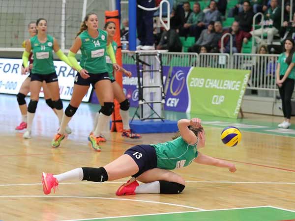 הירוקות במהלך הניצחון ההירואי (CEV)