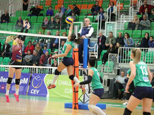 מרשימות גם באירופה. כפ"ס (יוסי לזרוף, איגוד הכדורעף)