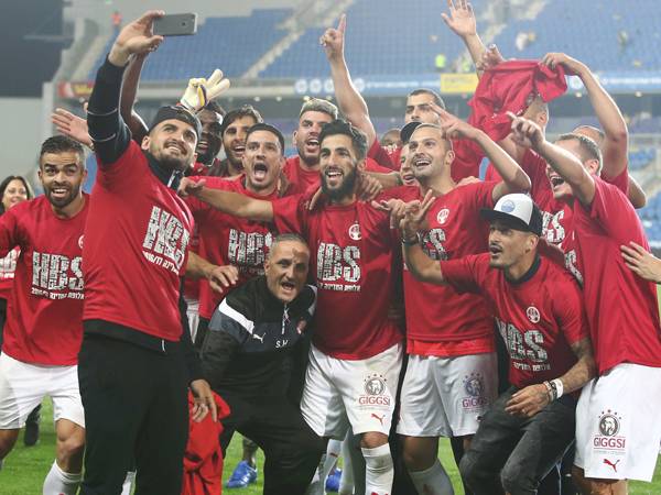ב"ש חוגגת אליפות. רגע השיא של גורש (צילום: דני מרון)