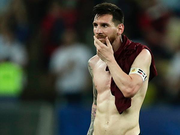 מתקשה לשחק על המגרשים בברזיל. מסי (getty)