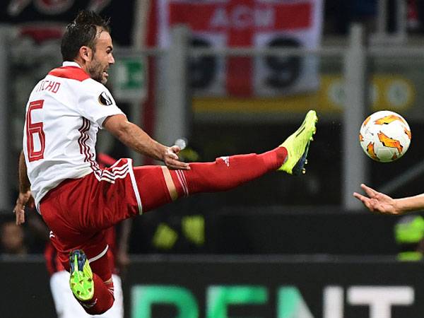 נאתכו. קדנציה קצרה באולימפיאקוס (getty)