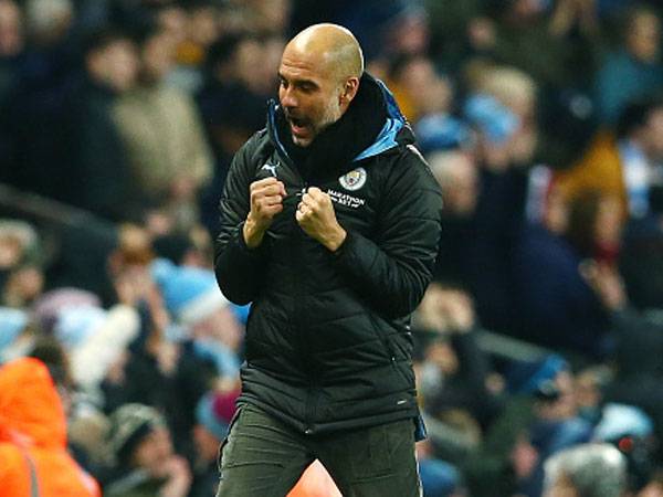 הלחץ השתחרר. גווארדיולה (getty)