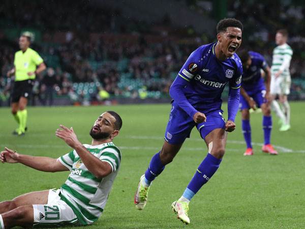 הצגה של לברקוזן בסלטיק (getty)