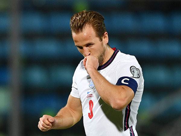 צמד בזק. הארי קיין חוגג (Getty)