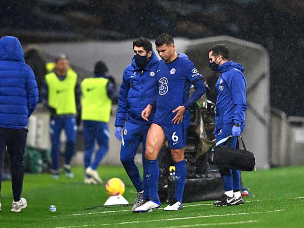 טיאגו סילבה. הבלם לא יהיה כשיר למפגש (Getty)