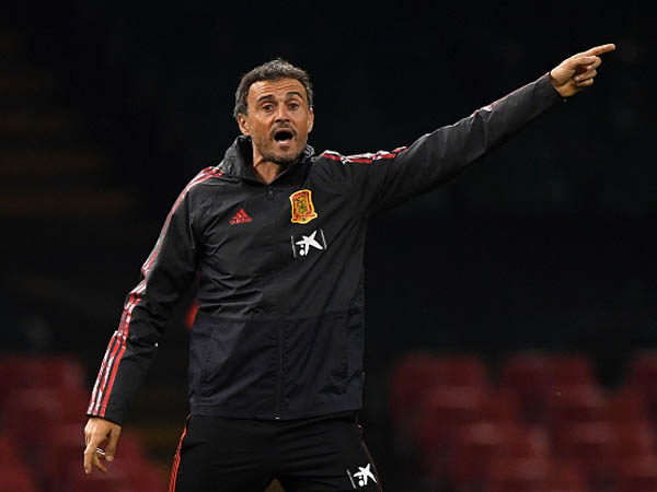 לואיס אנריקה. יצעיד את ספרד עד הסוף? (GETTY)