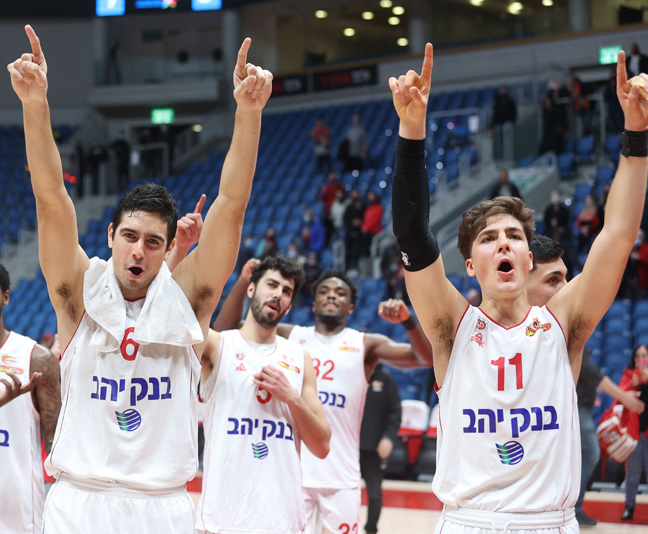 הירושלמים חוגגים ניצחון שישי ברציפות (דני מרון, מנהלת הליגה)