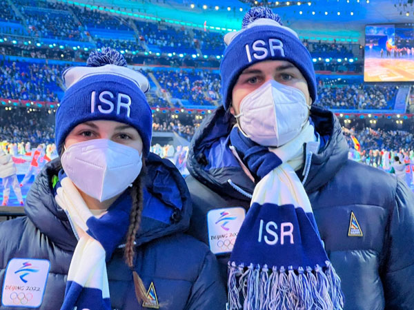 האחים סולוש (באדיבות הוועד האולימפי בישראל)