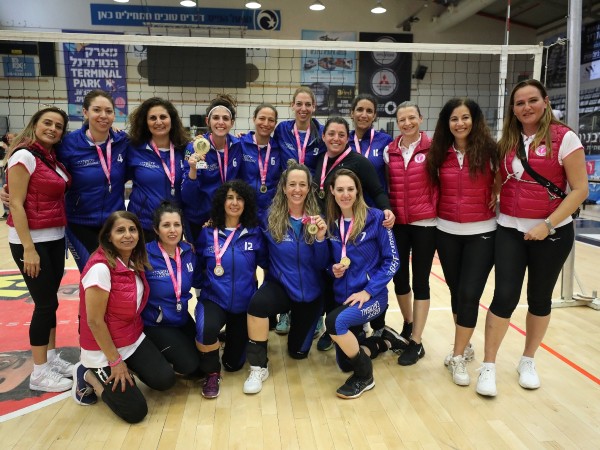 המנצחת הקבוצה של הטורניר. קבוצת דורה (קרדיט: ליאב פלד, איגוד הכדורשת)