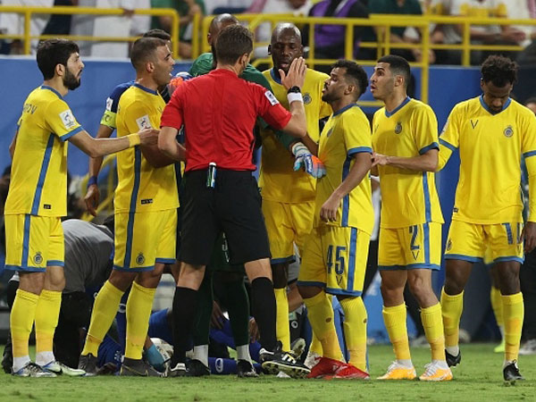 שחקני אל-נאסר. היסטוריה מרשימה (FAYEZ NURELDINE/AFP via Getty Images)