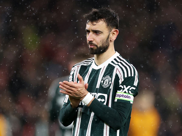 ברונו פרננדש מאוכזב, שוב (Catherine Ivill/Getty Images)