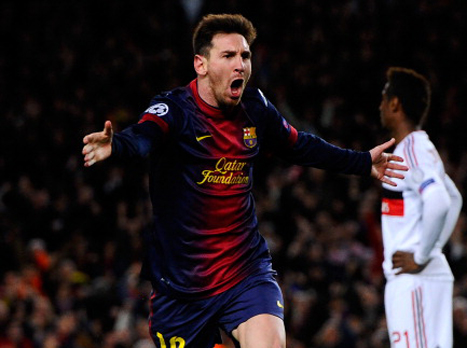 מסי. יחגוג שוב מול מילאן? (gettyimages)