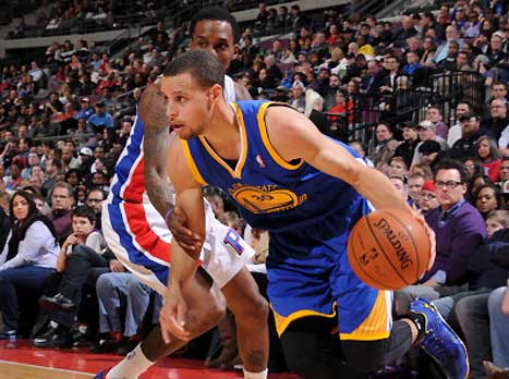 מאמינים ביכולתם לסיים במקום 4, ובצדק. קארי וגולדן סטייט (GETTYIMAGES)