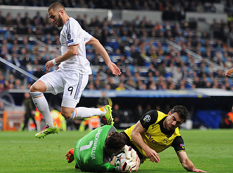 בנזמה. הפעם הוא לא כבש (gettyimages)