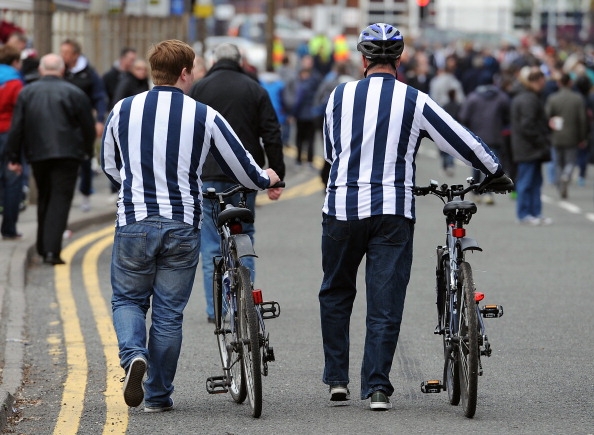 אוהדי ווסט ברום, לא חזרו ממש מרוצים הביתה (gettyimages)