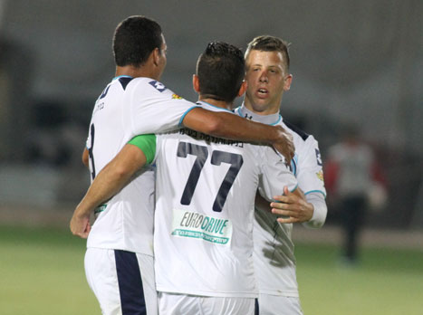 שחקני רמה"ש עושים חיים בפלייאוף (יוסי שקל)