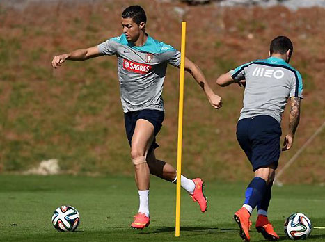 רק שיהיה בריא. רונאלדו