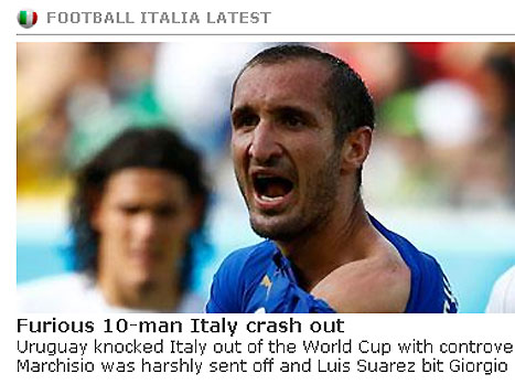 צילום מסך: (FOOTBAL ITALIA)