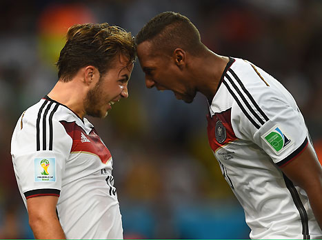 רגע אינטימי של גצה ובואטנג (gettyimages)