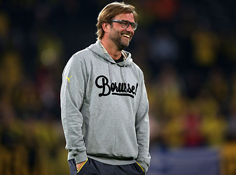 קלופ, נהנה מכל רגע (GETTYIMAGES)