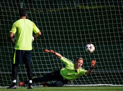 טר שטגן יצליח לשכנע? (gettyimages)