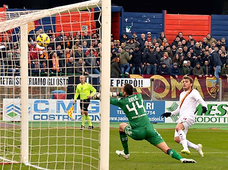 לייאיץ', כבש ראשון לרומא (gettyimages)