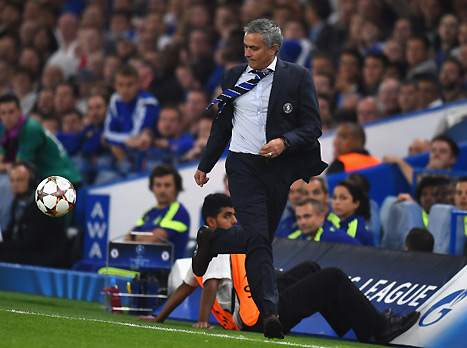 "אני אוהב להיות כאן", מוריניו - הגרסה המאושרת (gettyimages)