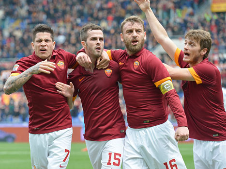 ברומא יכולים לחייך, לשם שינוי (gettyimages)