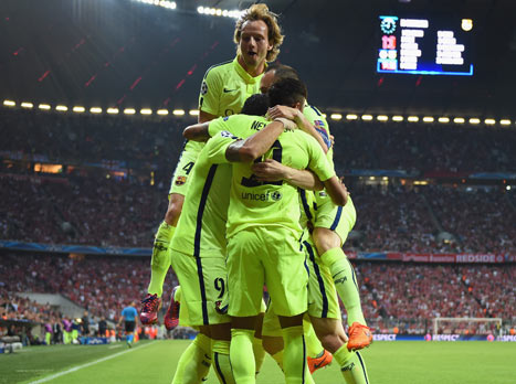 בארסה בגמר ליגת האלופות (gettyimages)