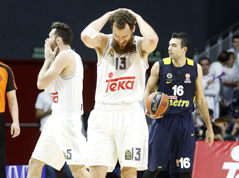 הפרצופים אומרים הכל. ריאל הודחה לאחר סוויפ (getty)