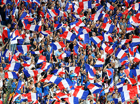 הצגה של הקהל הצרפתי (gettyimages)