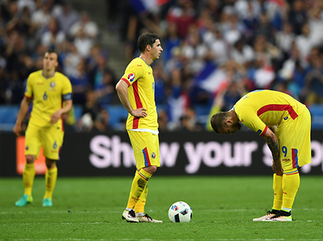 רומניה מקווה להתאושש מההפסד הדרמטי (gettyimages)