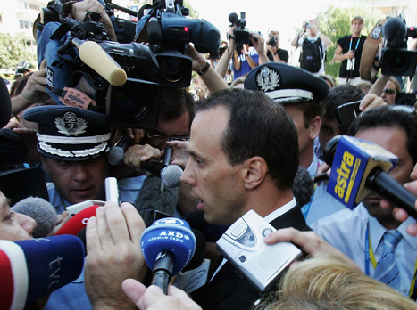 השערורייה של אתונה 2004. קנטריס (gettyimages)