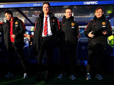 בראבו הושפע מהרעיונות שלו. הוק (מימין) במנצ'סטר יונייטד (Getty)