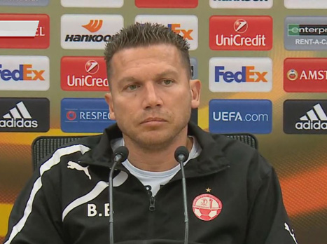 ברק בכר. "ב"ש לא פייבוריטית מול אינטר"