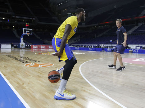 ווימס בחימום האחרון במדריד (getty)