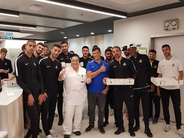 מצווה מבורכת. שחקני אשדוד
