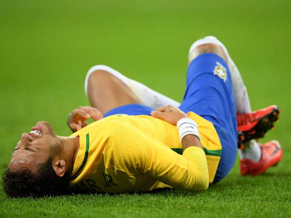 "בהתחלה חששתי לבעוט בכדור". ניימאר (Getty)