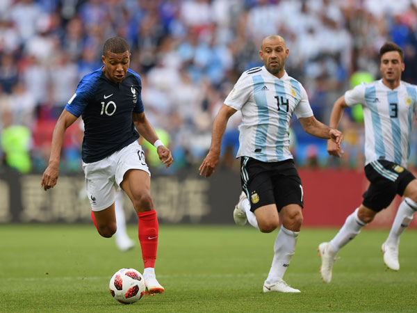 אמבאפה. "לעזאזל, איזה שחקן" (Getty)