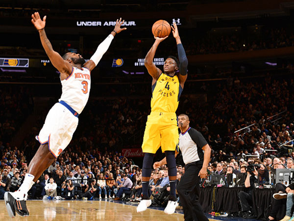 א-לה רג'י מילר. אולדיפו (צילום: Jesse D. Garrabrant/NBAE via Getty Images)