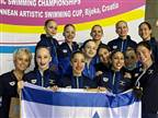ארד לנבחרת ישראל ב-U15 בשחייה אומנותית
