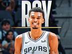 פה אחד: וומבניאמה נבחר לרוקי העונה ב-NBA