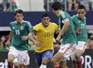 ברזיל הובכה עם הפסד 2:0 למקסיקו