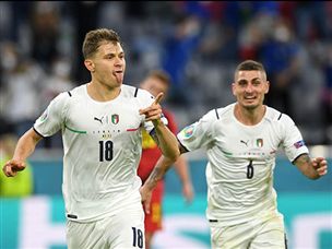 בארלה כבש אחרי טעות קשה בהגנה (GETTY)