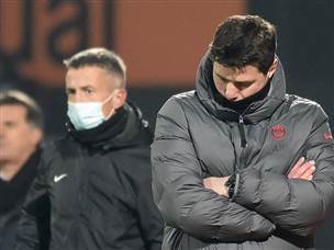 מאוריסיו פוצ'טינו מאוכזב. פ.ס.ז' בדרך לזעזוע? (Getty)