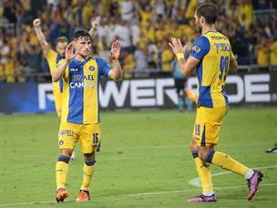 והחגיגה הצהובה נמשכה (צילום: אודי ציטיאט)